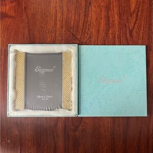 Elegance Gold and Gray Photo Frame